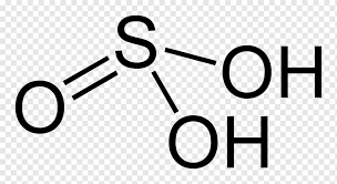 Sulfurous Acid Sulfuric Acid Selenous