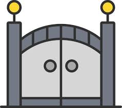 Arch Gate Vector Art Icons And