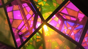 Stained Glass Art Stock Footage