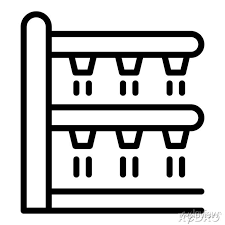 Stage Irrigation System Icon Outline