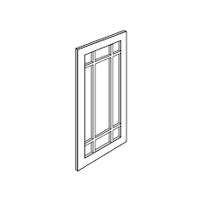 Mullion Door Prairie Style For W3030