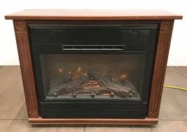 Heat Surge Electric Fireplace On Casters
