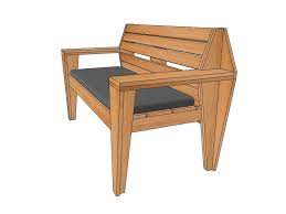 Diy Garden Bench Turbon Furniture Plan