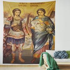 Saint Uriel Archangel Michael And St