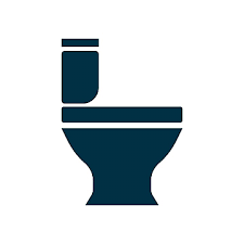 Toilet Icon With Tank Hand Washroom
