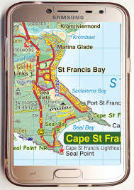 South Africa Garden Route Touring Map