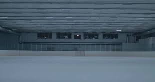 Empty Ice Rink Stock Footage