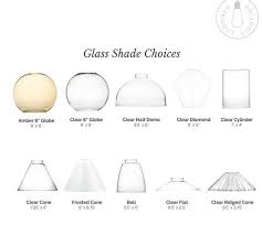 Glass Shade Only Add On Clear Or