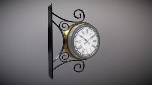 Wallclock 3d Models Sketchfab