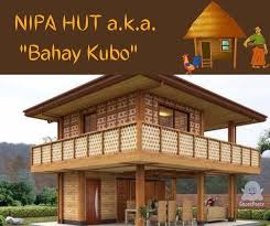 The Nipa Hut Or Bahay Kubo Is A Type