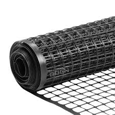 50 Ft Black Plastic Garden Fence