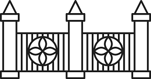 Wrought Iron Gate Vector Images Over 1