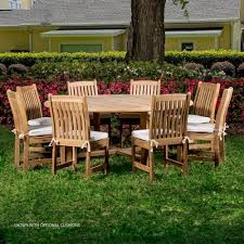 9 Pc Buckingham Veranda Teak Dining Set