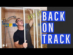 How To Put A 3 Door Shower Screen Back