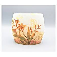 Daum Nancy Vase Planter Polychrome