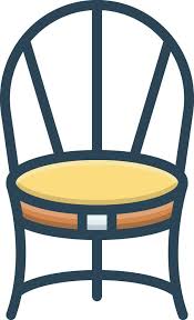 Color Icon For Chair 24884105 Vector