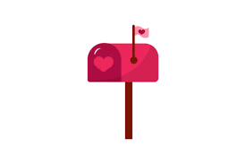 Valentine Icon Letter Box Decoration