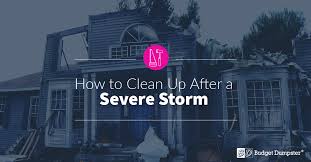 How To Clean Up After A Storm Budget
