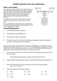 10000 Ionic Worksheet Worksheet