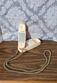 Vintage At T Trimline Phone Beige