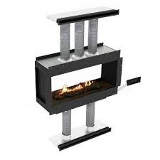 Glass Enclosed Bioethanol Fireplace