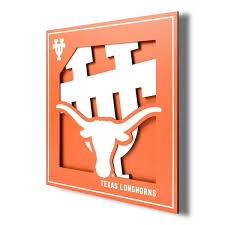 Ncaa Texas Longhorns 3d Logo Series