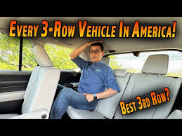 Every 3 Row Vehicle In America Compared