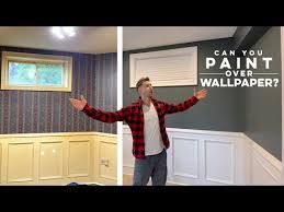 Can You Paint Or Texture Over Wallpaper