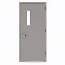 China Customized Fire Door With Glass