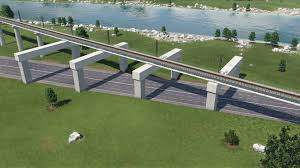 160kph t beam bridge of china railway