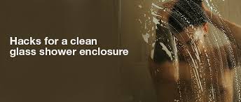 Clean Glass Shower Enclosure