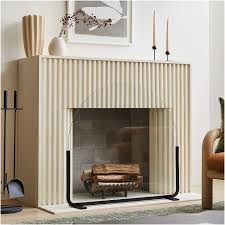 Willow Arched Fireplace Screen West Elm