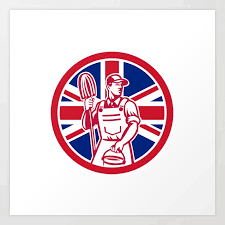 British Professional Cleaner Union Jack