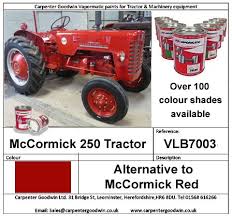 Mccormick Tractor Paint Www