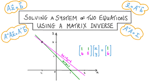 Two Equations Using A Matrix Inverse