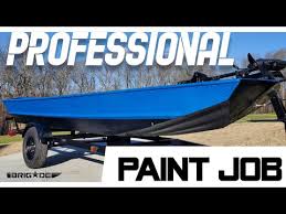 Professional Jon Boat Paint Job