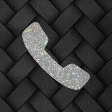 Phone App Icon With Glitter