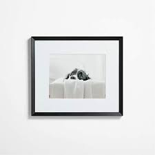 Crate And Barrel Icon 11x14 Wall Frame Black