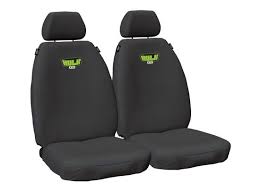 Front Seat Covers Toyota Hilux Grey