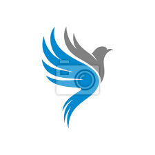 Dove Logo Design Concept Vector Bird