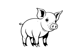 Pig Svg Pig Clipart Pig Svg Files For