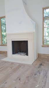 Contemporary Stone Fireplace