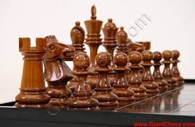 Outdoor Chess Set For Gardens Or