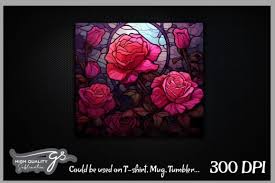 Gothic Roses Stained Glass Bundle