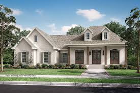 French Or Acadian Style House Floor Plans
