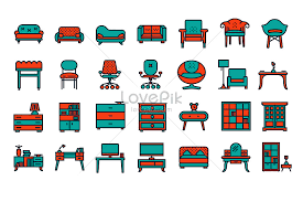Furniture Icons Ilration