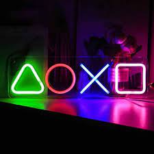 Night Icon Gaming Ps4 Neon Sign Control