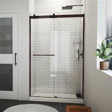 Oil Rubbed Bronze Shower Door