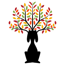Woman Tree Silhouette Logo Vector