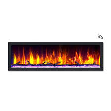 Dynasty Fireplaces 64 In Cascade Flush